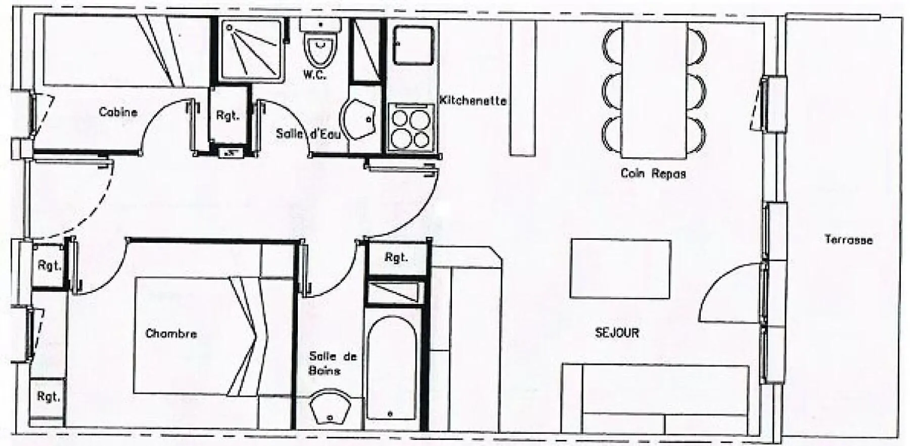 Residence Le Mont Soleil A - 3 Pieces 6 Pers - Le Mont Soleil A - Plagne Soleil Mae-1634 La Plagne-Tarentaise 0*,  France